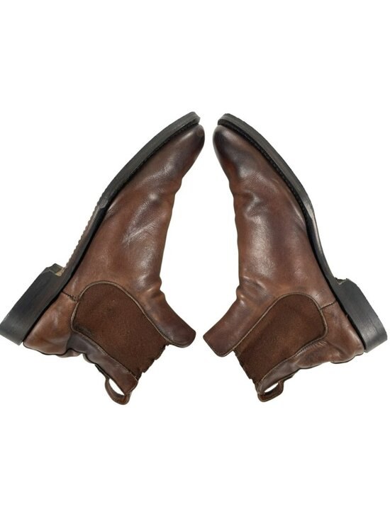 Allen Edmonds Vintage Brown Leather Chelsea Boots Slip-On Casual Men\'s Size 11 main image 4